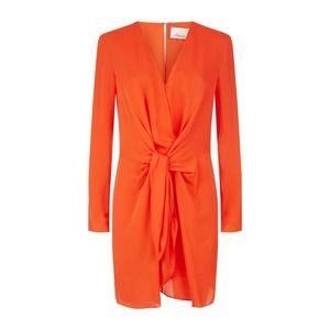 3.1 PHILLIP LIM Long Sleeve Front Knot Dress